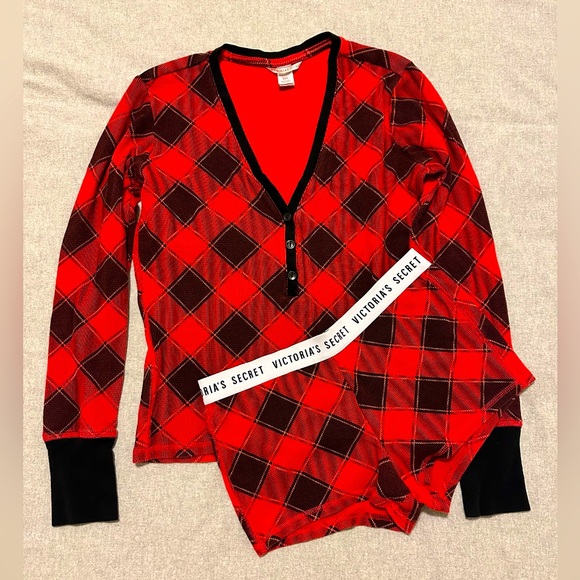 Victoria's Secret Other - Victoria’s Secret | Thermal Checkered Pajama Set, Size XS ✨